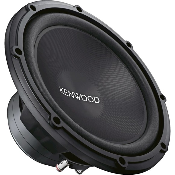 Kenwood - Road Series 12" Dual-Voice-Coil 4-Ohm Subwoofer - Black